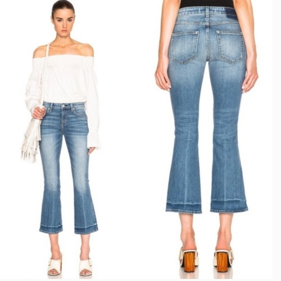 Amo x Revolve‎ | Jane Flare Leg Jeans 27 - Picture 1 of 14